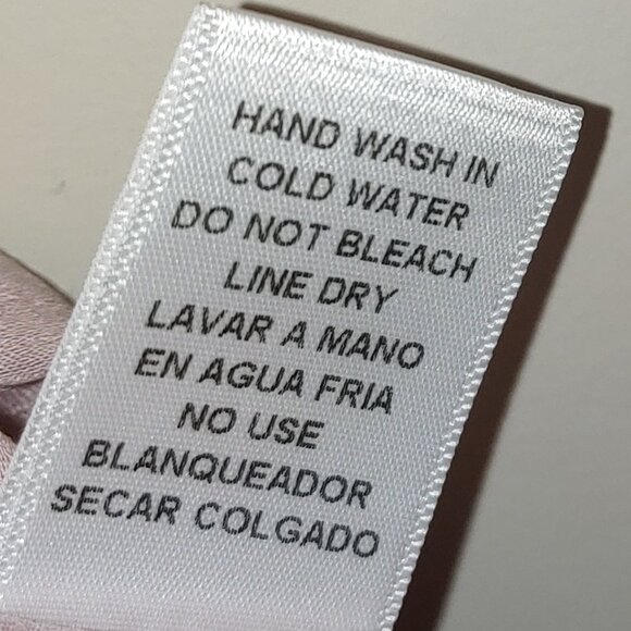 Entro Tie Up Front Pullover Blouse Size M Dusty Blush Pink - Picture 6 of 7